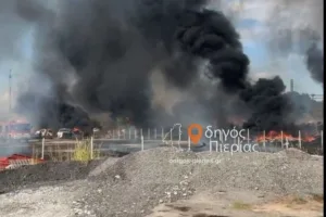 Κατερίνη: Φωτιά δίπλα στις γραμμές – Διακόπηκε η σιδηροδρομική κυκλοφορία