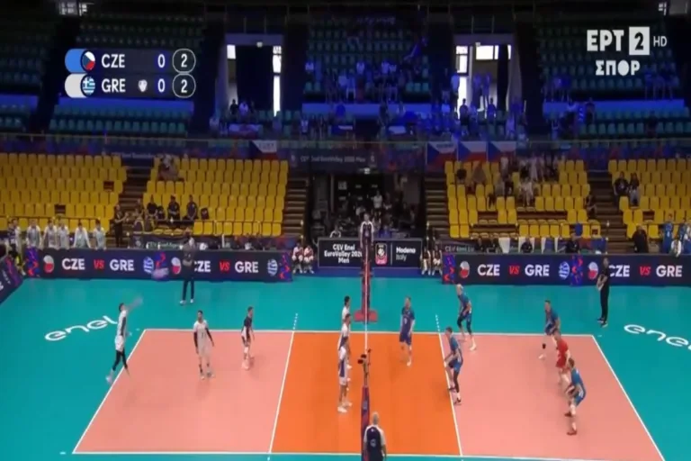 Ευρωπαϊκό Πρωτάθλημα Βόλεϊ: Ηττήθηκε με 3-1 από την Τσεχία η Εθνική και ξεκίνησε με το «αριστερό»