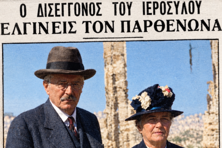 Όταν ο Έλγιν επέστρεψε στην Ακρόπολη