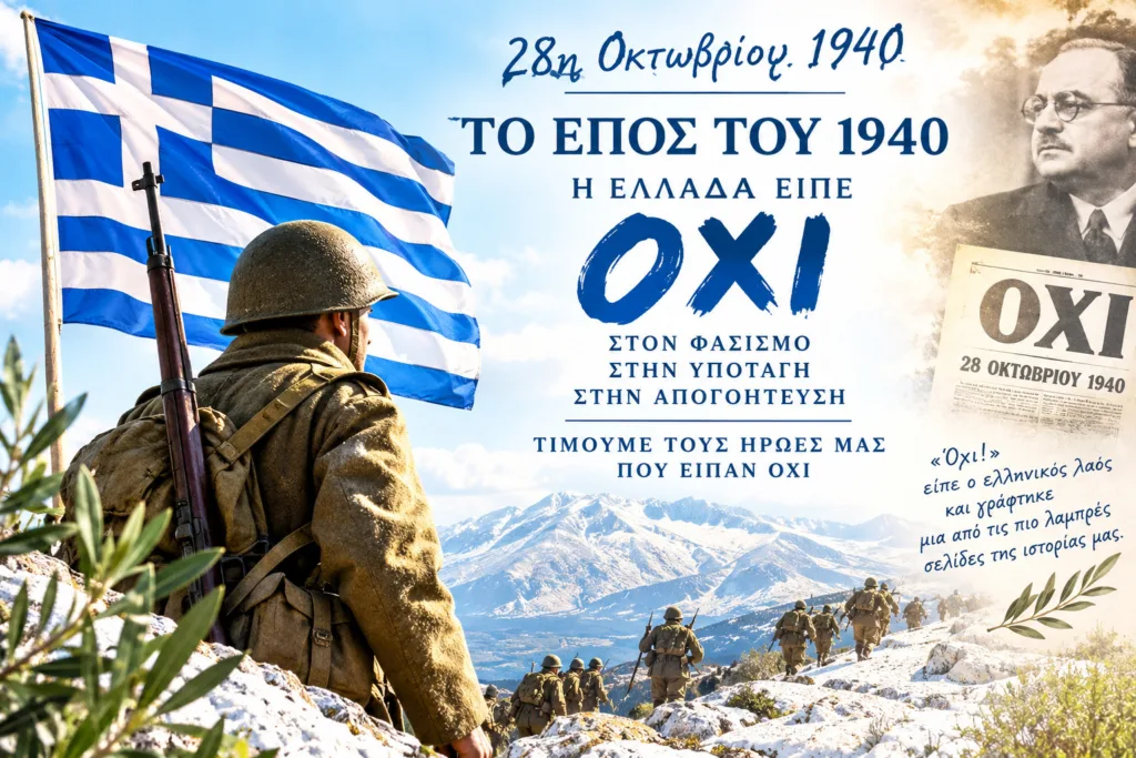 28η Οκτωβρίου 1940: Η αρχιτεκτονική της άρνησης και το βάρος της μνήμης