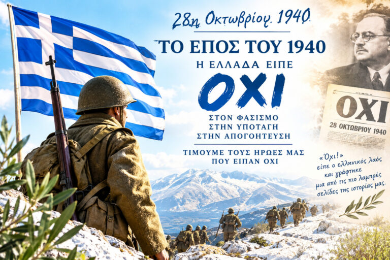 28η Οκτωβρίου 1940: Η αρχιτεκτονική της άρνησης και το βάρος της μνήμης
