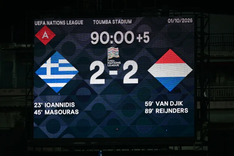 Nations League: Πολύτιμος βαθμός για την Εθνική – Έμεινε στο 2-2 με την Ολλανδία και παραμένει