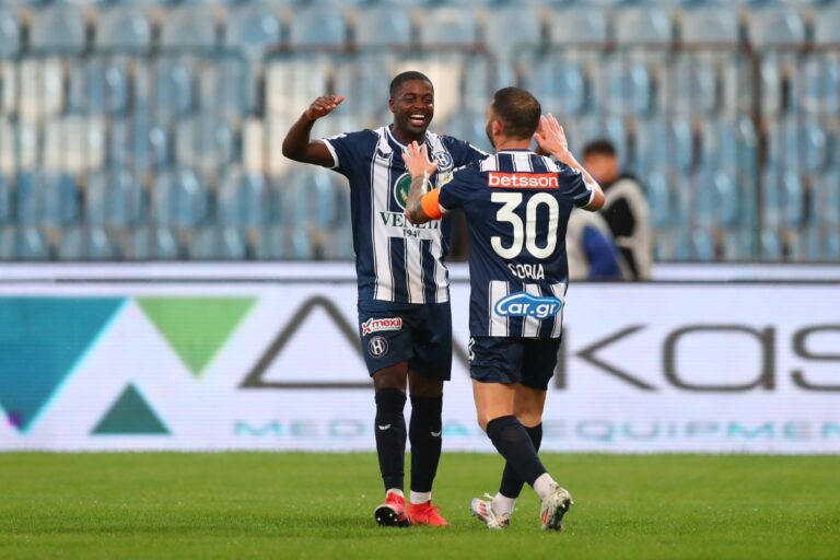 Super League: Με 2-0 σκορ ο Ηρακλής «καθάρισε» τον Λεβαδειακό στο Καυταντζόγλειο