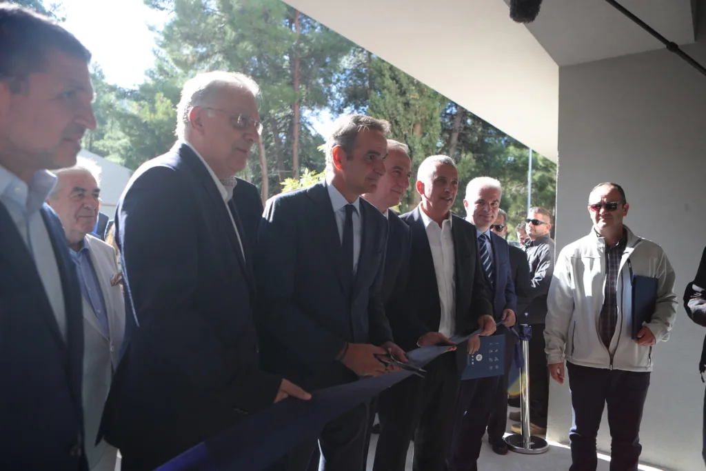 Μητσοτάκης από «Δημόκριτο»: «Μόνο αυτή η κυβέρνηση συνομιλεί με το αύριο, άλλες πολιτικές δυνάμεις π