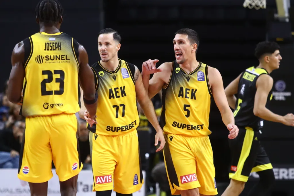 ΑΕΚ: Κυρίαρχη στην πρεμιέρα της GBL, 91-70 το Μαρούσι