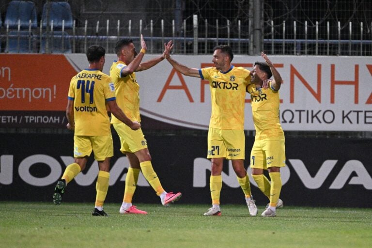 Αστέρας Τρίπολης – Ατρόμητος 2-1: Έσπασαν το ρόδι οι Αρκάδες