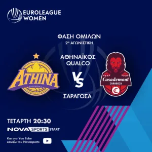 EuroLeague με εντός έδρας «μονομαχίες» για Ολυμπιακό και Παναθηναϊκό AKTOR, EuroCup με Άρη και ΠΑΟΚ