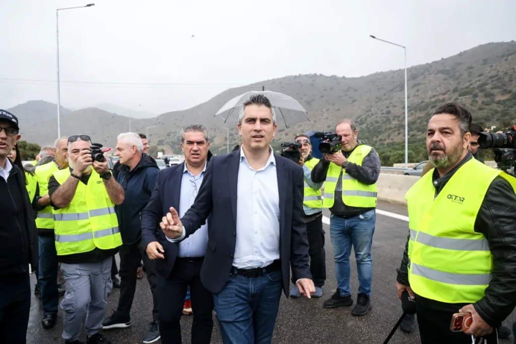 Χρίστος Δήμας από Κρητη: Στην κυκλοφορία τα πρώτα 10 χλμ. του νέου ΒΟΑΚ στο τμήμα Νεάπολη – Άγιος Νι