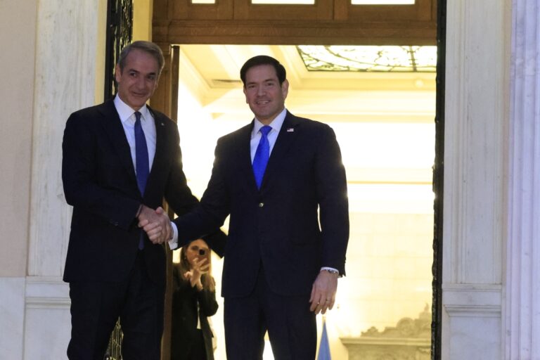Ισχυρή συμμαχία Ελλάδας με ΗΠΑ – Τα μηνύματα του Ρούμπιο