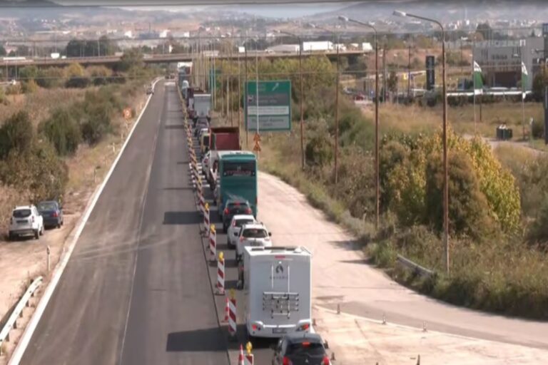 Θεσσαλονίκη: Νέα ταλαιπωρία για τους οδηγούς – Κλείνουν και πάλι λωρίδες στην Εγνατία Οδό