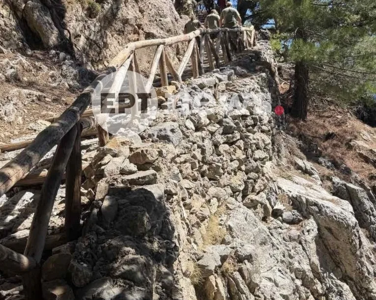 Σαμαριά: Απεγκλωβίστηκαν οι 8 εργαζόμενοι από το φαράγγι μετά από 8 μέρες