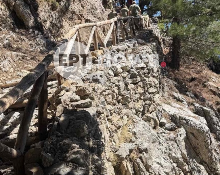 Σαμαριά: Απεγκλωβίστηκαν οι 8 εργαζόμενοι από το φαράγγι μετά από 8 μέρες