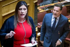 Άδωνις κατά Ζωής στη Βουλή: «Είσαι η καλύτερη φίλη του Κασιδιάρη και μας κάνεις μαθήματα περί ναζισμ