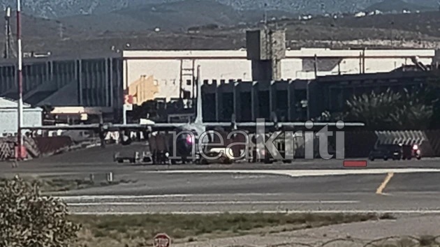 Κρήτη: Συναγερμός στο αεροδρόμιο Ηρακλείου – Έκτακτη προσγείωση C-130 της Σαουδικής Αραβίας