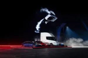 To Τelsa Roadster παρουσιάστηκε, «πέταξε» και έκανε ακροβατικά στον αέρα! (Video)