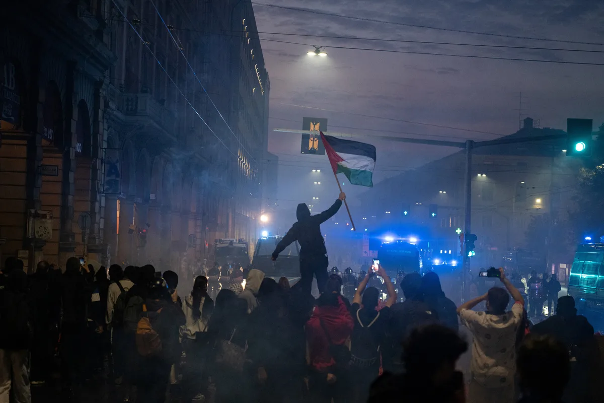 Επεισόδια σε διαδηλώσεις στην Ιταλία. 