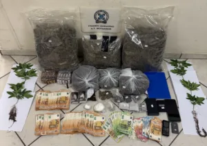 Θεσσαλονίκη: Κάνναβη, κοκαΐνη και MDMA σε σπίτια σε Καλαμαριά και Εύοσμο – Δύο συλλήψεις