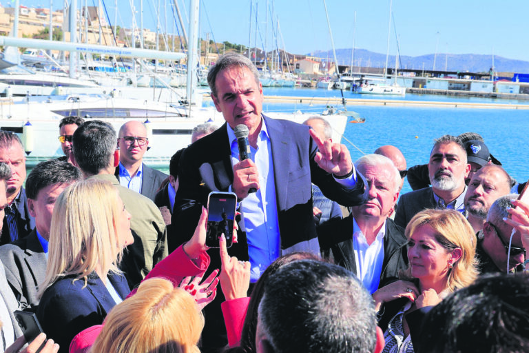 Μητσοτάκης από Λαύριο: «Από εμάς δεν θα ακούτε ψέματα»