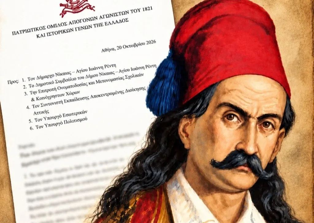 Νίκαια: Αντιδράσεις για την μετονομασία της οδού Μάρκου Μπότσαρη σε οδό Γιώργου Μαζωνάκη
