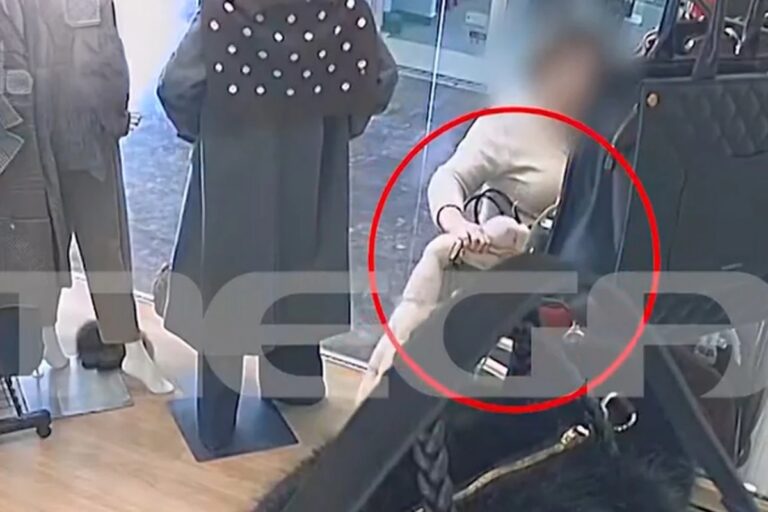 Νέα Ιωνία: Γυναίκα άρπαξε γούνα και ρούχα αξίας 1.000 ευρώ μαζί με τις κρεμάστρες – Δείτε βίντεο