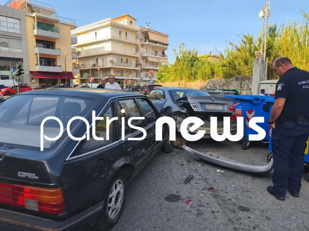 Πύργος: Ηλικιωμένος οδηγός έχασε τον έλεγχο του αυτοκινήτου και έπεσε πάνω σε 7 οχήματα