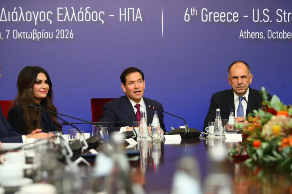 Γεραπετρίτης-Ρούμπιο: «Η συνεργασία με τις ΗΠΑ δεν ήταν ποτέ πιο ισχυρή» – «Η Ελλάδα  πυλώνας 