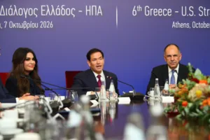 Γεραπετρίτης-Ρούμπιο: «Η συνεργασία με τις ΗΠΑ δεν ήταν ποτέ πιο ισχυρή» – «Η Ελλάδα  πυλώνας 