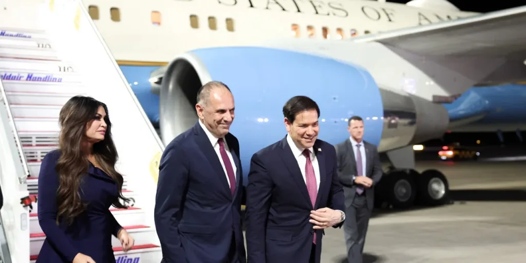 Μάρκο Ρούμπιο: Αυτά θα πει στην ιστορική του ομιλία στην Πνύκα