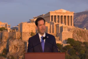 Ρούμπιο από την Πνύκα: Η Ελλάδα απαραίτητος φίλος Ευρώπης και ΗΠΑ