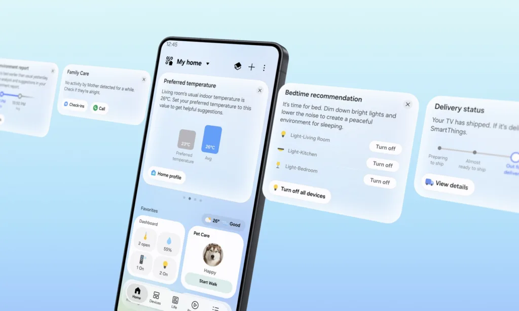 Η Samsung παρουσιάζει το «SmartThings Now» σε μια νέα ενημέρωση της πλατφόρμας που προσφέρει διαισθη