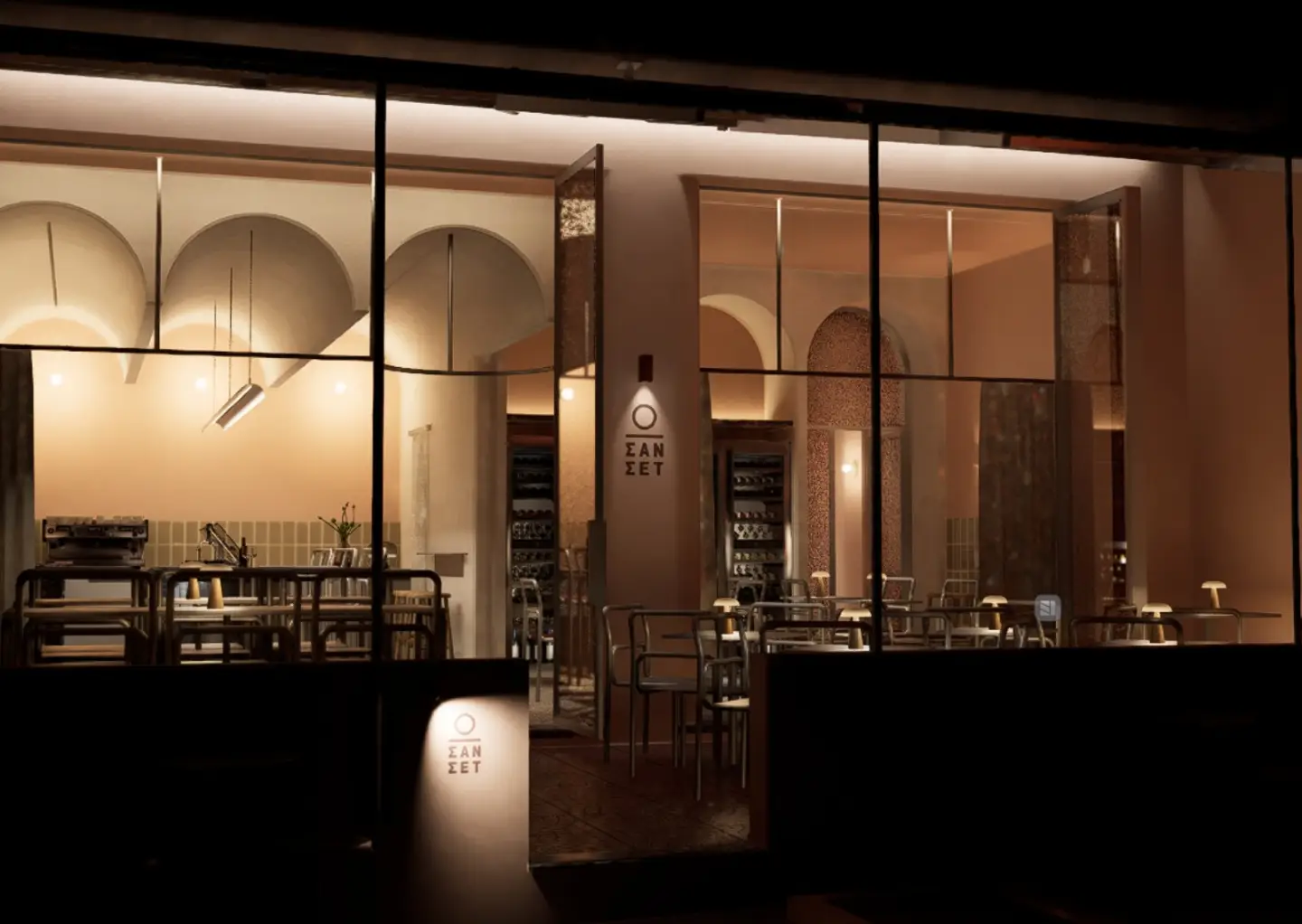 ΣΑΝΣΕΤ: Ένα wine bar με άποψη στο Ψυχικό