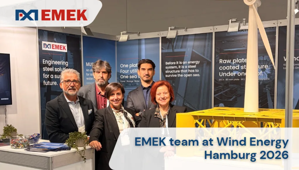 Η EMEK στη Wind Energy Hamburg 2026